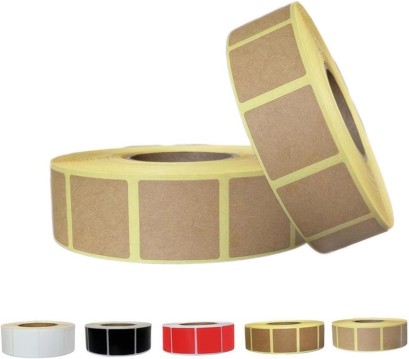 Chardime Target Pasters 1 inch 2 Rolls 2000 Pieces-Target Stickers and Pasters for Shooting Practice| Adhesive Markers for Shooting Range Targets - Image 1
